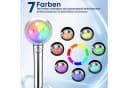 CkeyiN Pro Duschbrause mit Farbwechsel 7 Farben ABS verchromt Bild 1