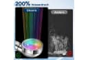 CkeyiN Pro Duschbrause mit Farbwechsel 7 Farben ABS verchromt Bild 5