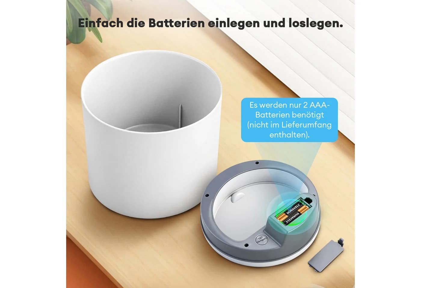 CkeyiN Pro Mülleimer mit Sensor 3L Weiß - Bild 5