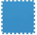 Bestway Pool-Bodenschutzfliese Flowclear Set 8 Stück Blau Bild 2