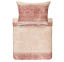 Bassetti Bettwäsche Mako Satin Como 41 Beige Creme Rot Bild 1