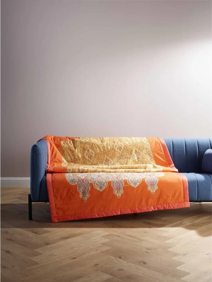 Bassetti Tagesdecke RAGUSA Gold Stone-Waschung