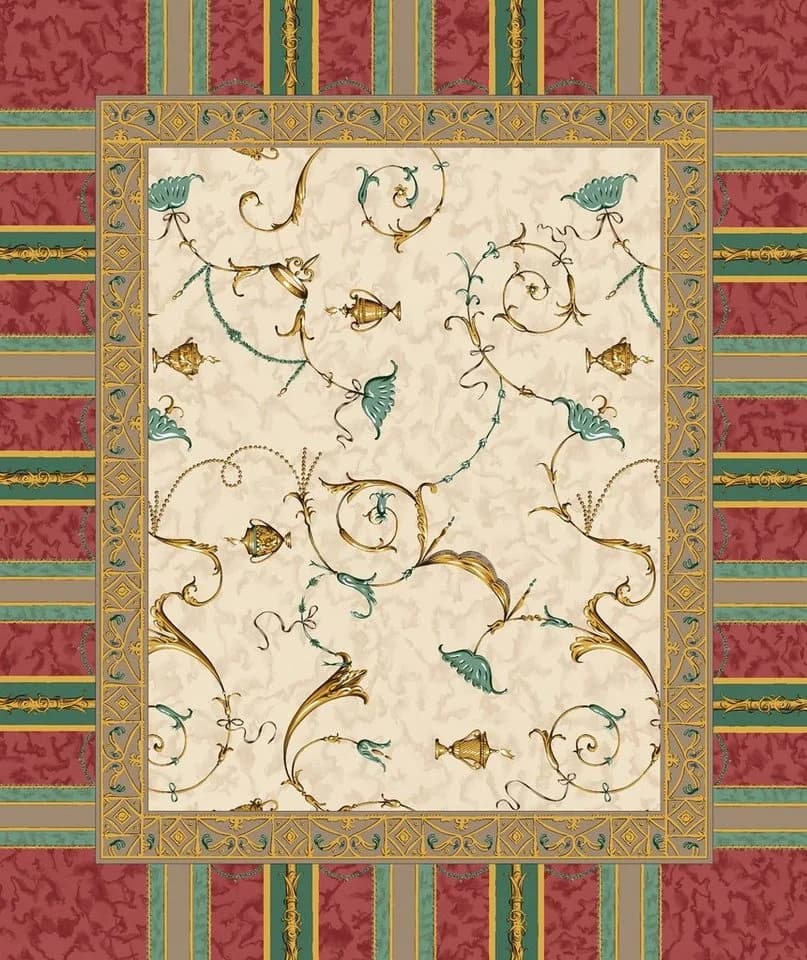 Bassetti Tischdecke Tischset Twill OPLONTIS Rot