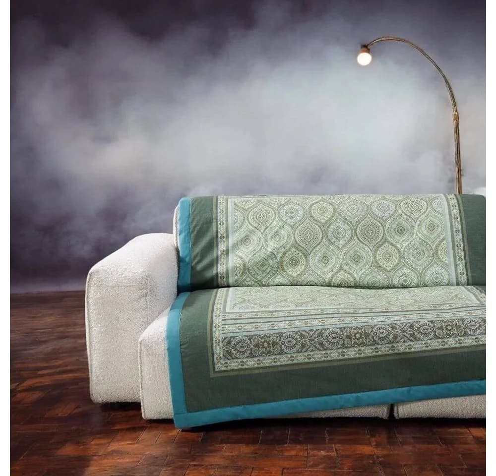 Bassetti Plaid Hanbury 135 x 190 cm Baumwolle Orientalisches Muster - Bild 2