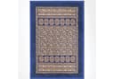 Bassetti Plaid Torcello 135x190 cm Blau Filigranes Muster Bild 1