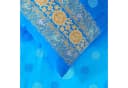 Bassetti Bettwäsche PALLAVICINO Azurblau Satin 3-teilig Bild 4