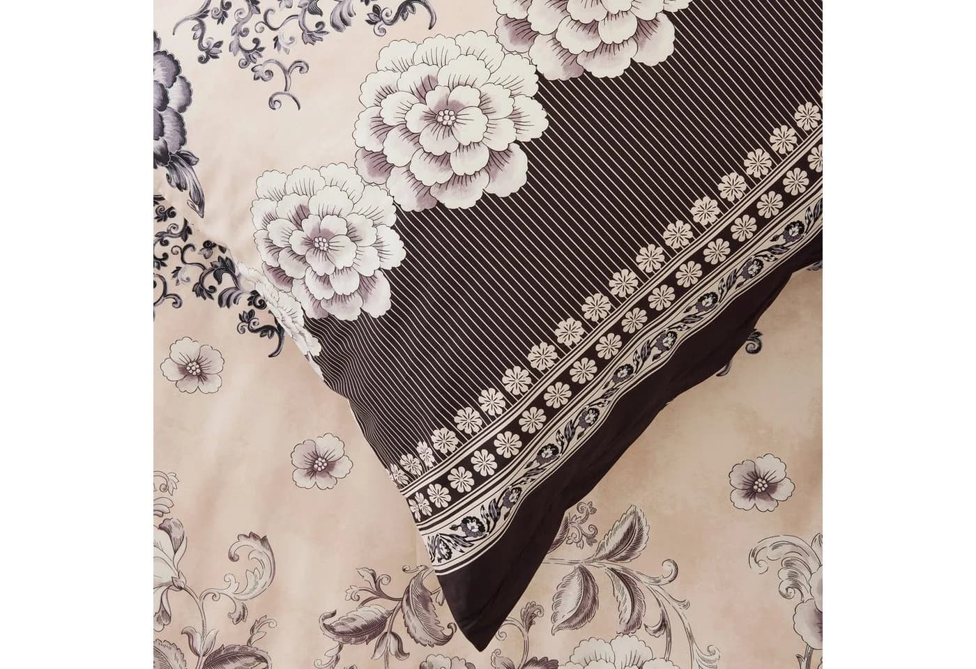 Bassetti Mako Satin Bettwäsche Paraggi 2-teilig Schwarz/Weiß - Bild 4