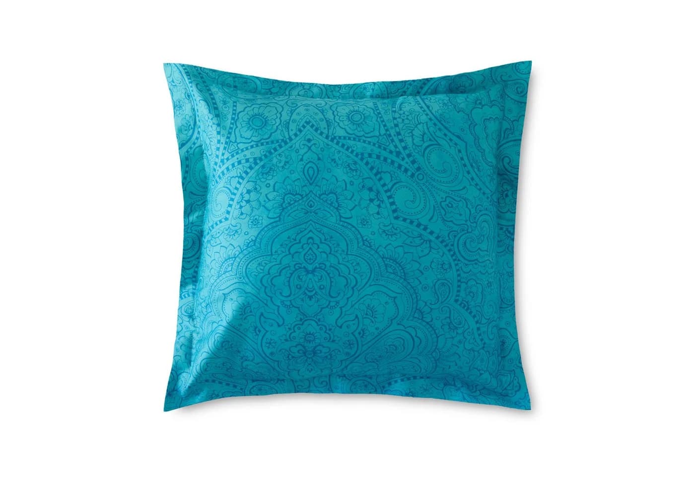 Bassetti Kissenhülle DOLCEACQUA Blau 100% Baumwollsatin - Bild 3