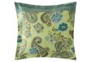 Bassetti Kissenbezug Rapallo Feinsatin Paisley Grün Bild 1