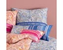 Bassetti Mako Satin Bettwäsche Paisley Blau 135x200 cm Bild 1