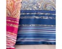 Bassetti Mako Satin Bettwäsche Paisley Blau 135x200 cm Bild 3