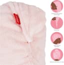 Legami Turban-Handtuch für Haare - Mikrofaser mit Knopfverschluss Bild 5