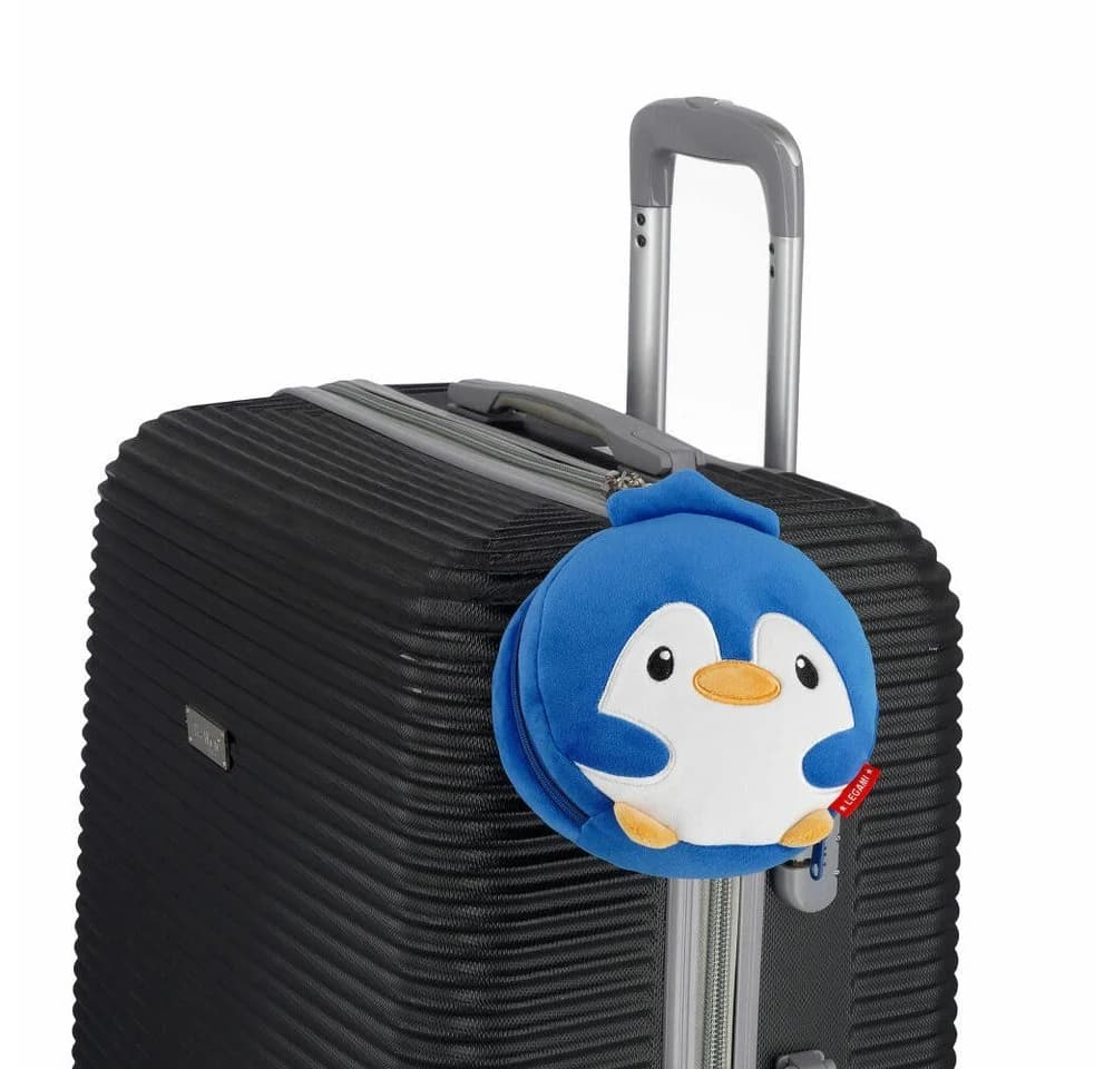 Legami Reisekissen Travel Pillow My Travel Buddy Penguin mit Schlafmaske - Bild 5