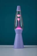 I-TOTAL Lavalampe Lila Pastell Retro-Look Bild 3