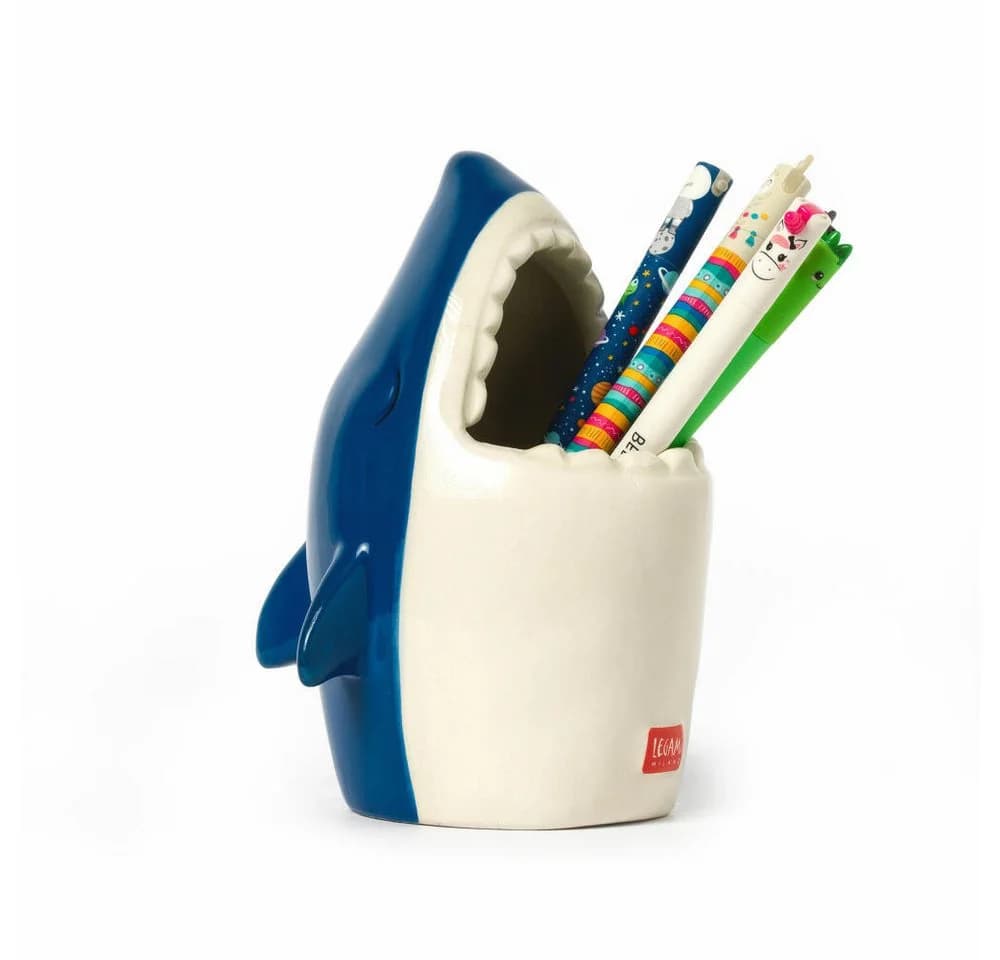 Legami Stiftehalter Keramik Shark-Motiv - Bild 2