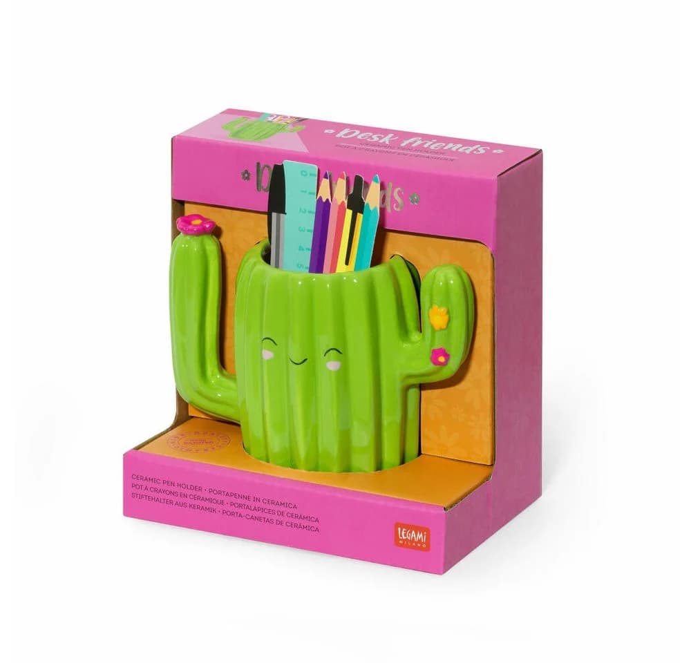 Legami Stiftehalter Keramik Cactus Motiv Desk Friends - Bild 4