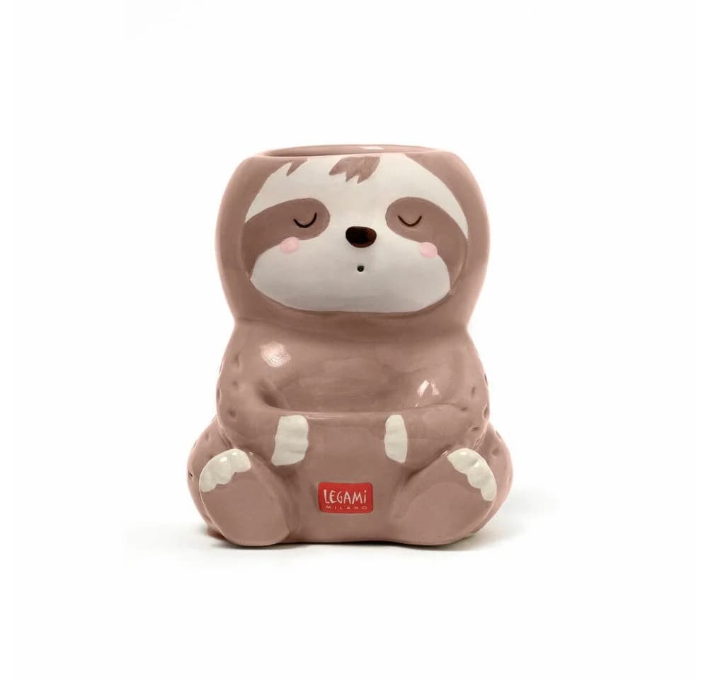 Legami Desk Friends Stiftehalter Keramik Sloth - Bild 3