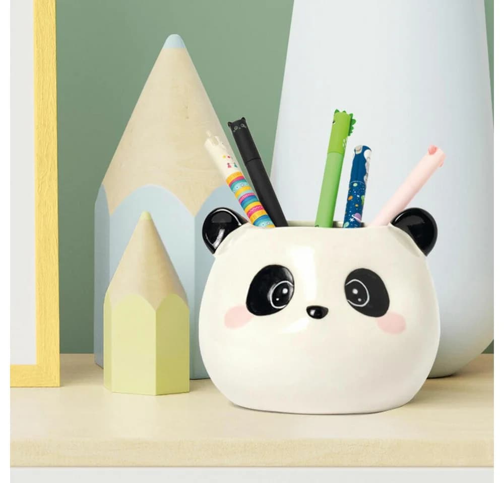 Legami Desk Friends Stiftehalter Keramik Panda Motiv