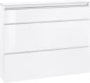 HOME AFFAIRE Schuhschrank Magic Weiß Hochglanz 3 Klappen Bild 2
