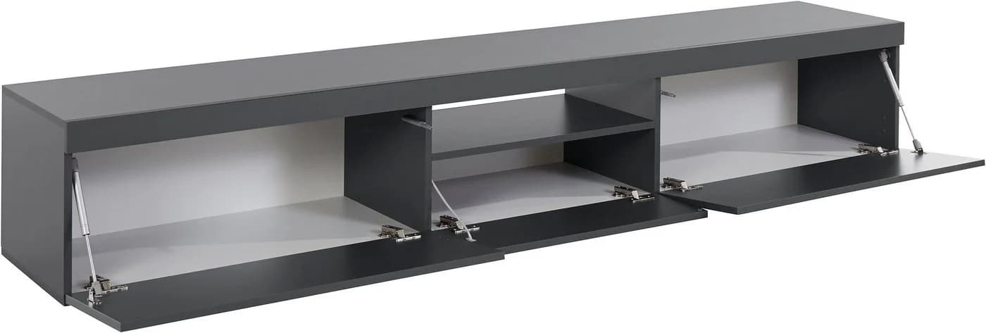 Home affaire Lowboard Essential Anthrazit Matt Modern - Bild 4