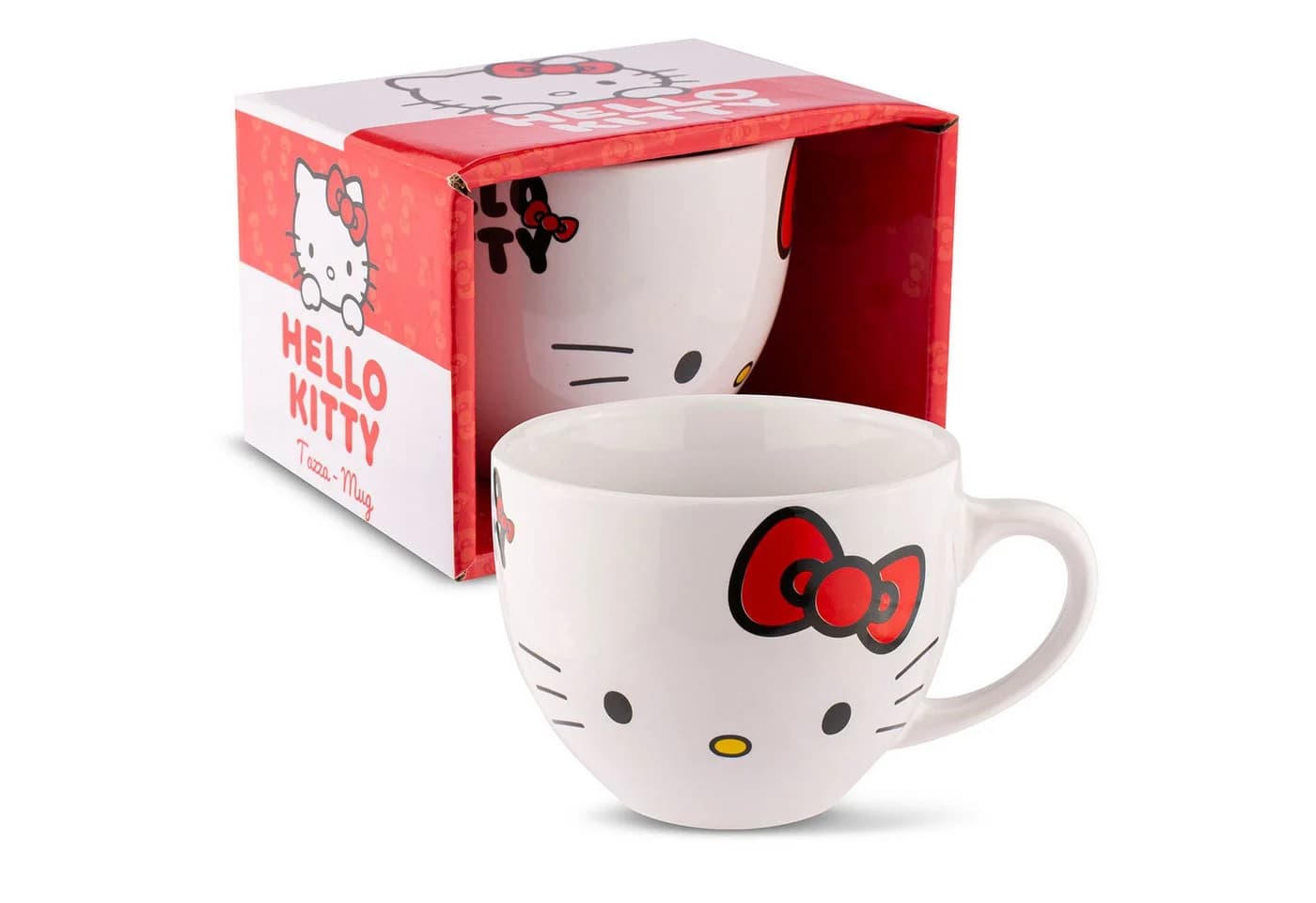 Hello Kitty Classic Jumbo Tasse 340ml Keramik Bunt - Bild 2