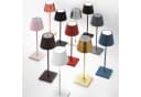 Zafferano Poldina Pro LED Tischleuchte Kabellos Dimmbar Sand Bild 1