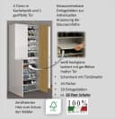 Home affaire Schuhschrank LADY Weiß Hochglanz 20 Böden 24 Fächer Bild 3