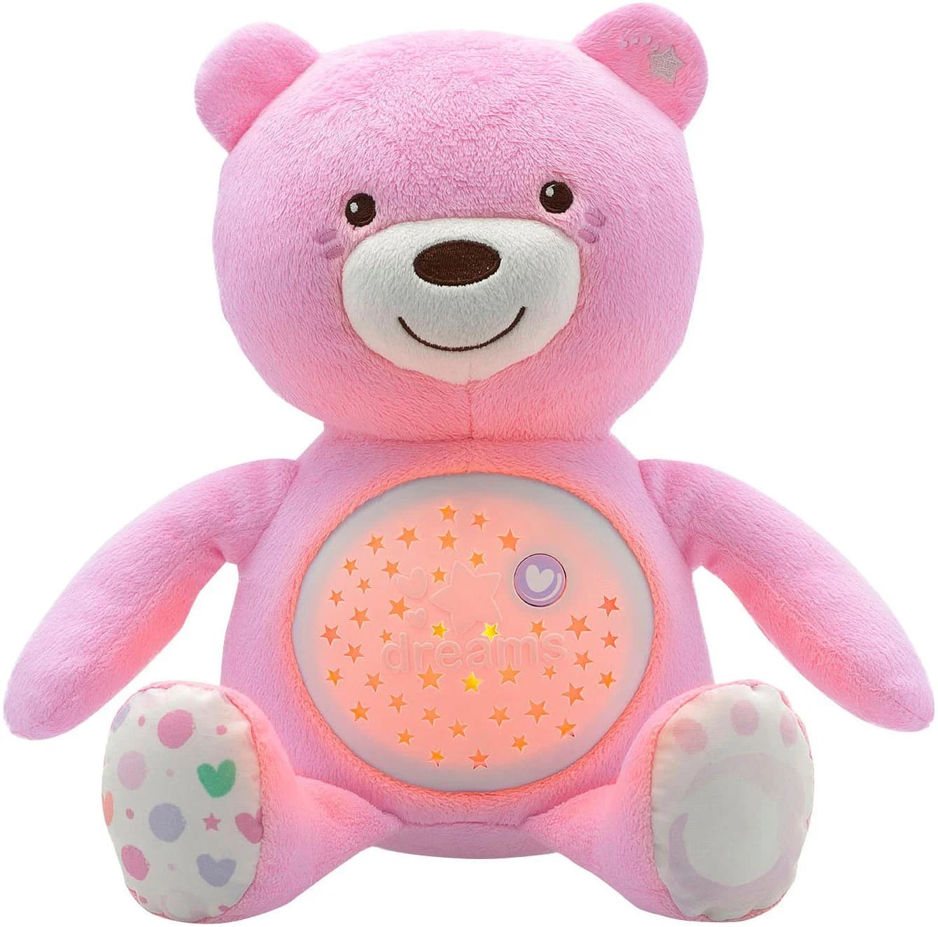 Chicco First Dreams Baby Bär Rosa mit Lichtprojektion - Bild 2