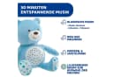 Chicco Kuscheltier First Dreams Baby Bär Hellblau mit Lichtprojektion und Sound Bild 3
