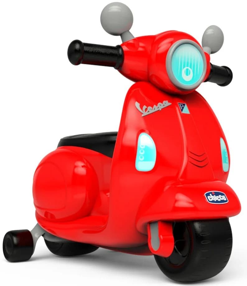 CHICCO Rutschmotorrad Kleine Vespa Rot mit Soundeffekten - Bild 2