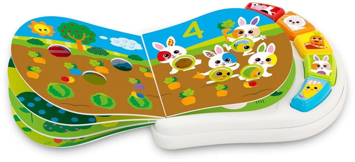 Chicco Lernspielzeug Zahlen Farmbuch Bunt Interaktiv - Bild 4