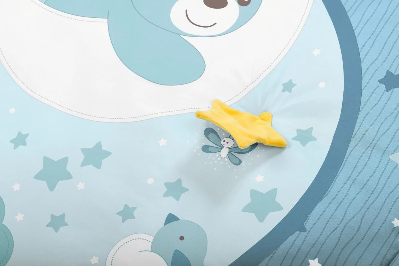 CHICCO Farbspiel Gym Baby Spieldecke Blau mit Melodien und Projektionen - Bild 4