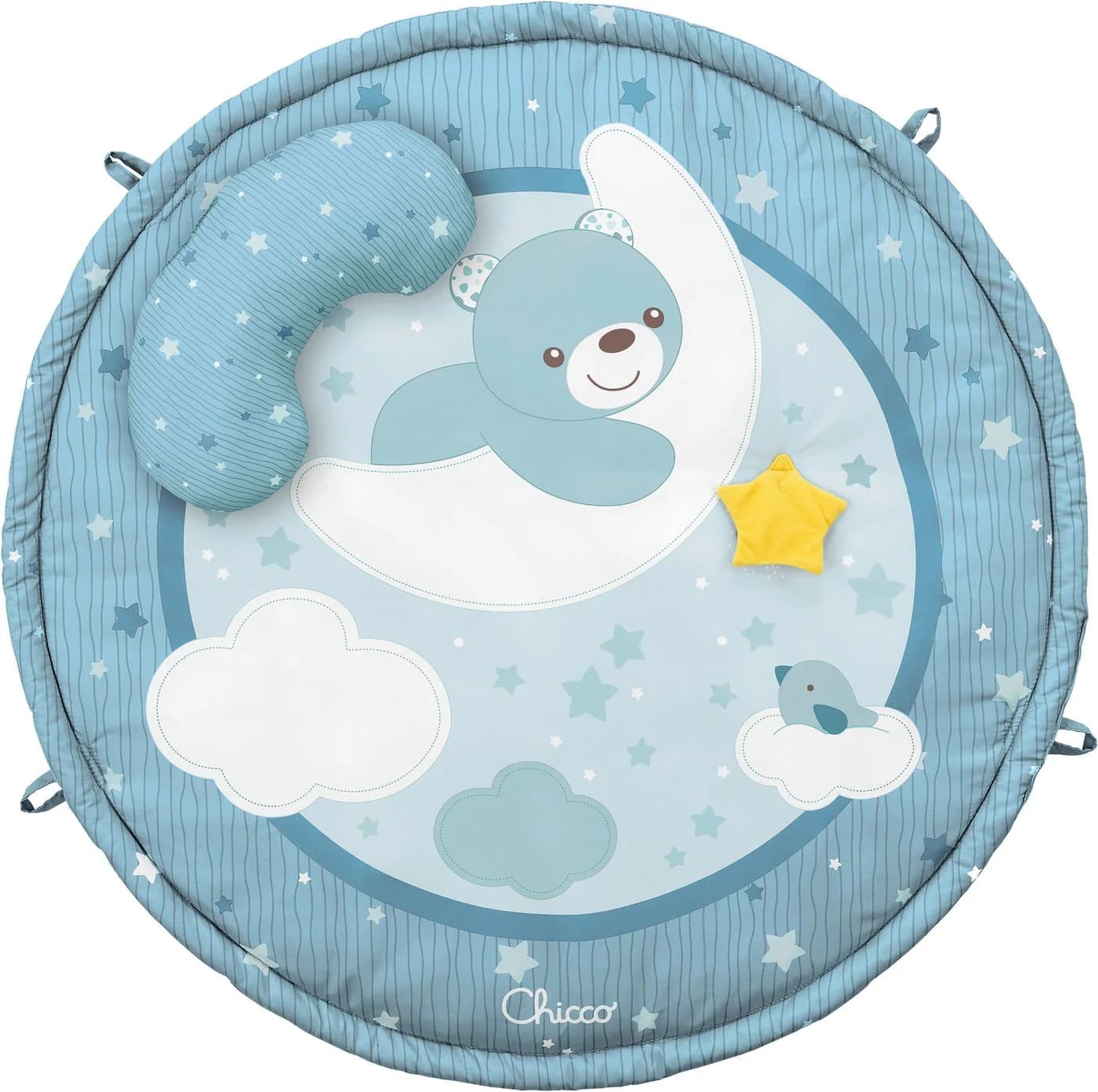 CHICCO Farbspiel Gym Baby Spieldecke Blau mit Melodien und Projektionen - Bild 5