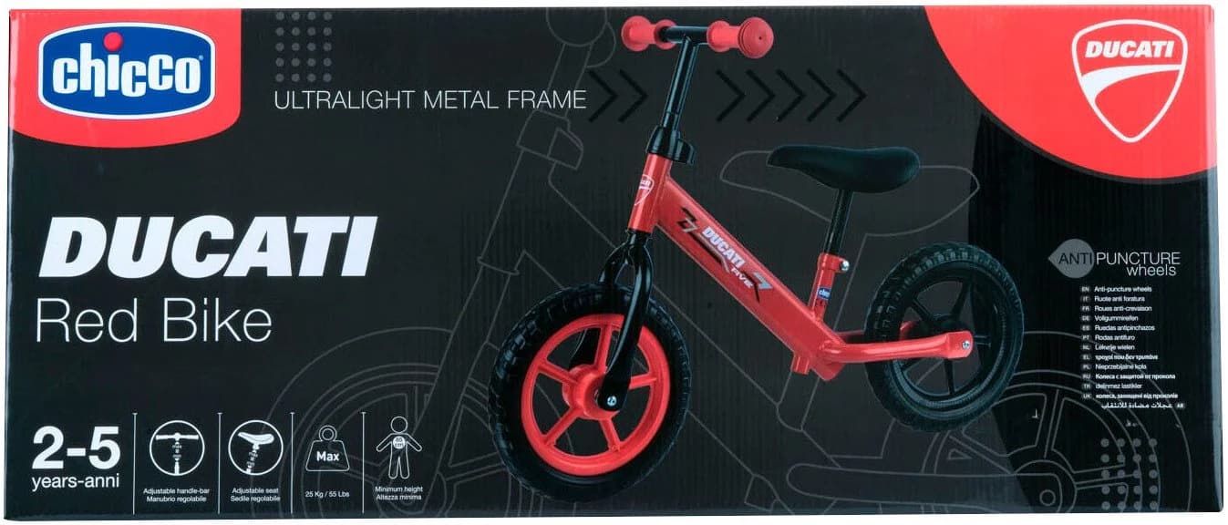 CHICCO Ducati Plus Laufrad Bunt