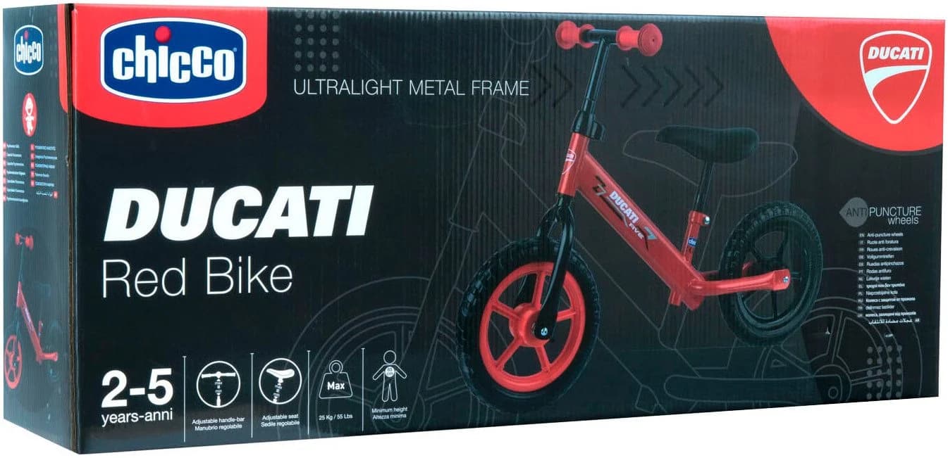 CHICCO Ducati Plus Laufrad Bunt - Bild 3