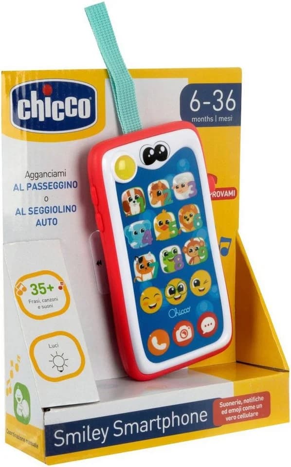 Chicco Spiel-Smartphone Smiley Bunt mit Licht & Ton - Bild 5