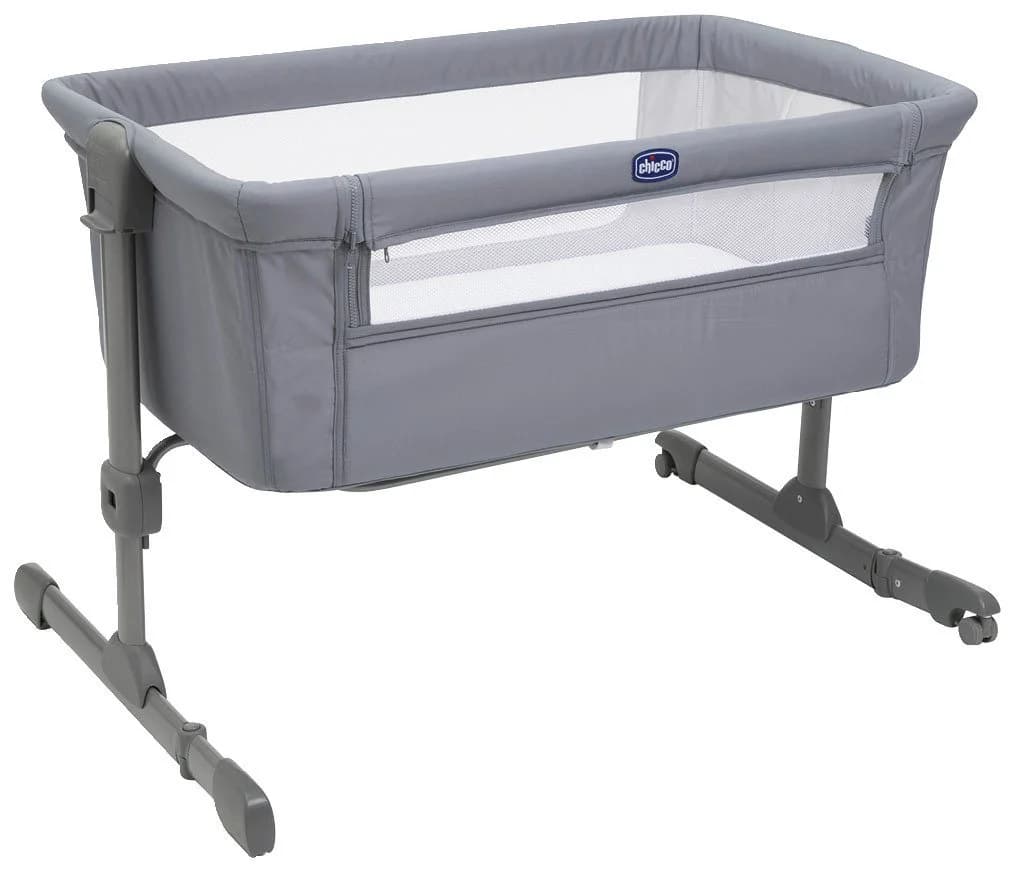 CHICCO next2me Essential Beistellbett Grau Höhenverstellbar - Bild 2
