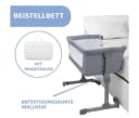 CHICCO next2me Essential Beistellbett Grau Höhenverstellbar Bild 4