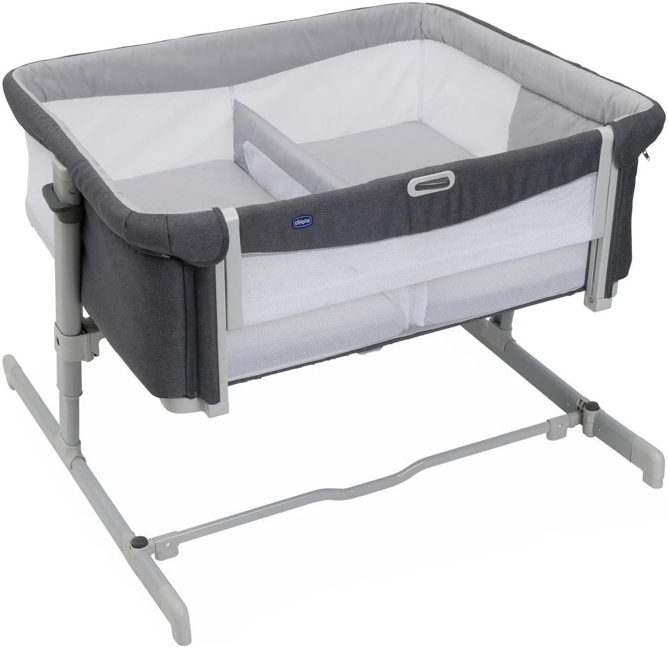 Chicco Next2Me Zwillinge Beistellbett Grau Polyester - Bild 2