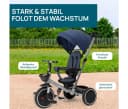 CHICCO TOY Trike 4 in 1 Dreirad Schwarz Bild 3