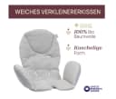 CHICCO Polly Armonia Steel Hochstuhl Grau Verstellbar Bild 5
