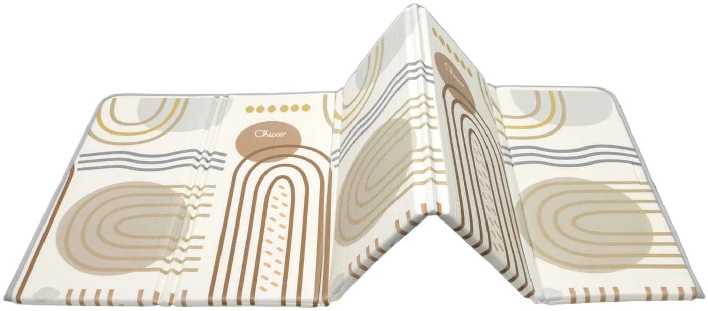 Chicco XXL Spielmatte Beige 2in1 Lernspielzeug - Bild 3