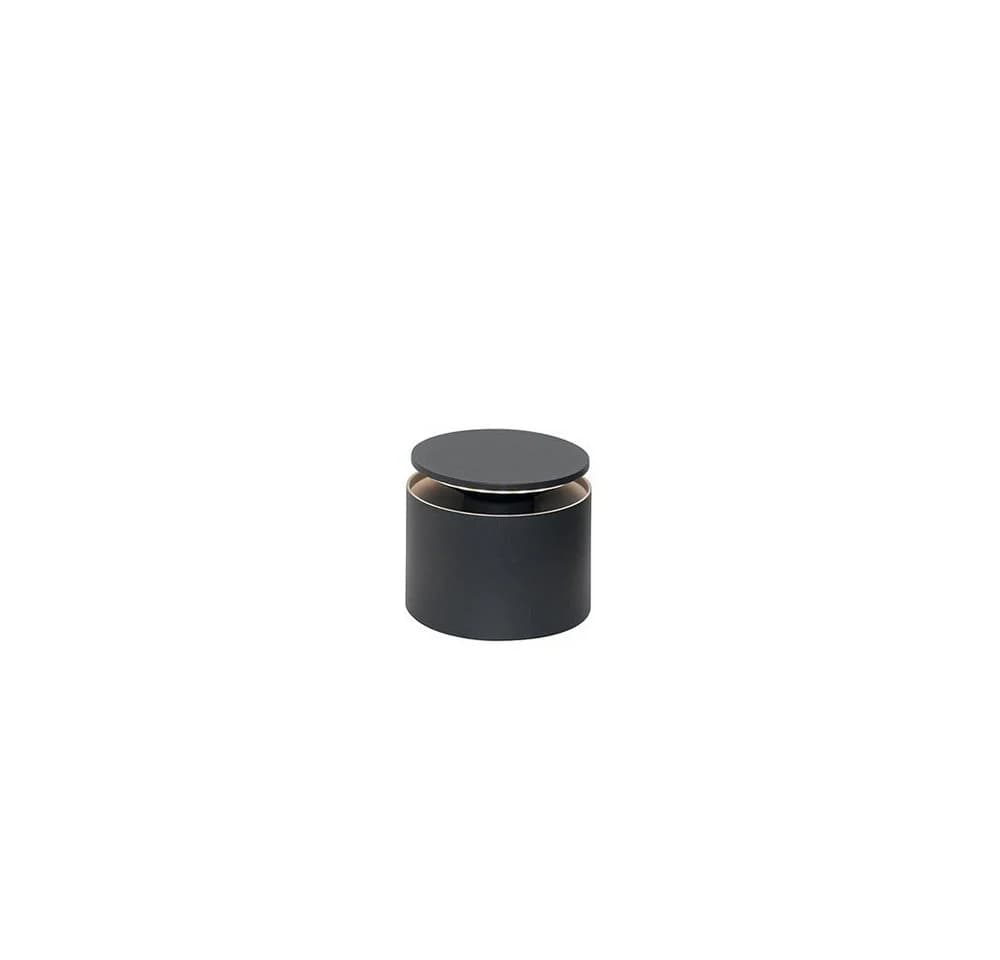 Zafferano Akku Tischleuchte Push Up Dark Grey mit Touch-Steuerung - Bild 2