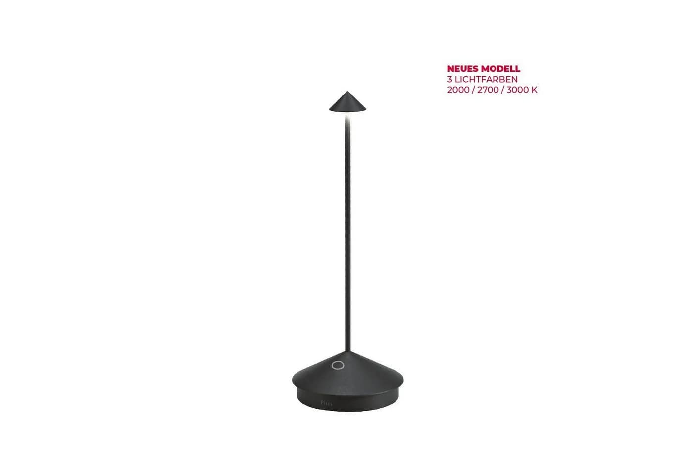 Zafferano LED Tischleuchte Pina Pro Schwarz - 3 Farbtemperaturen - Bild 2