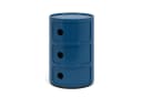 Kartell Container Componibili 3 Fächer Blau ABS-Kunststoff Bild 2
