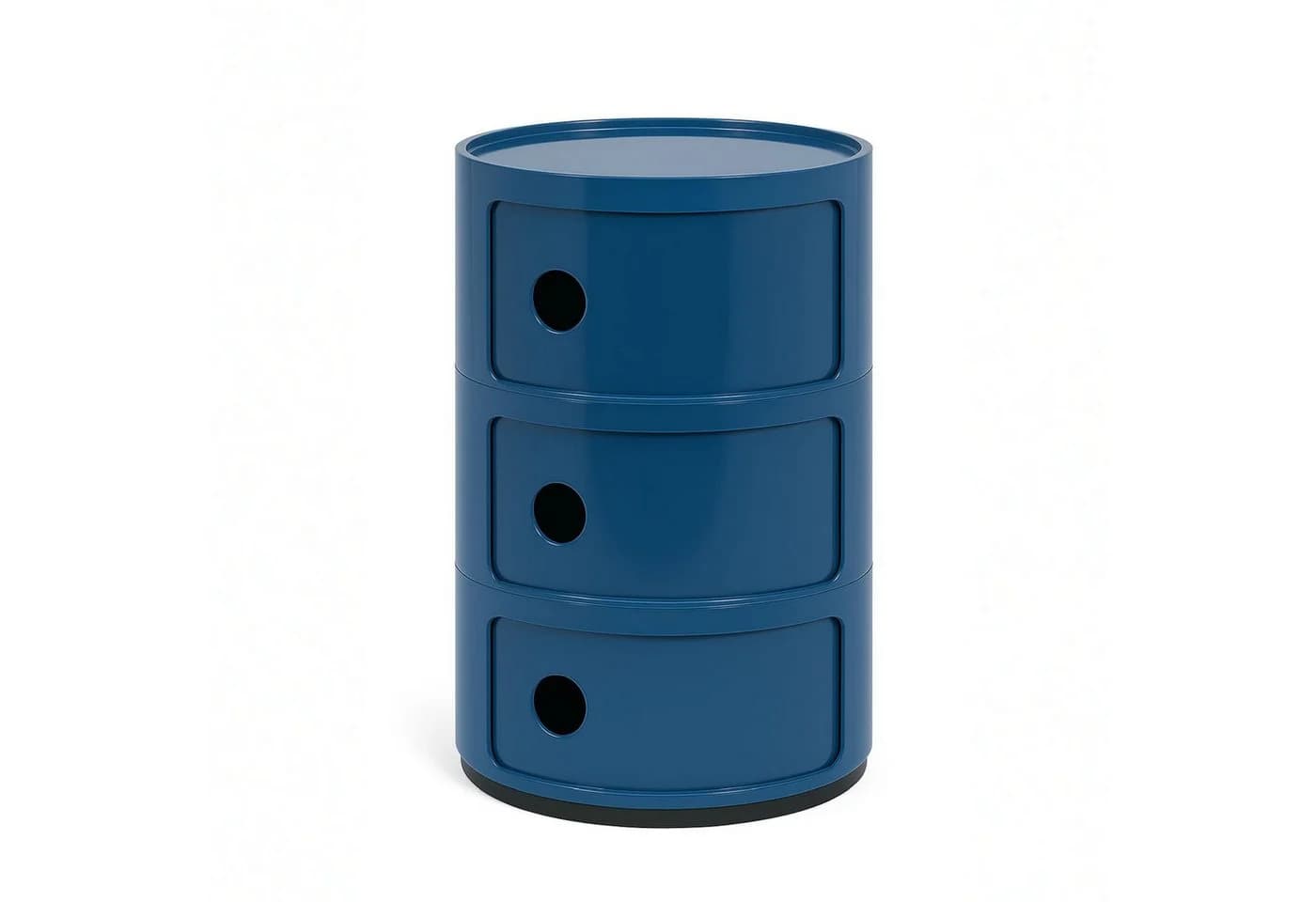 Kartell Container Componibili 3 Fächer Blau ABS-Kunststoff - Bild 2