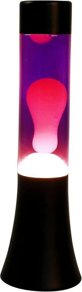 I-TOTAL Lavalampe Lila Rose Flared Retro 40 cm - Bild 2