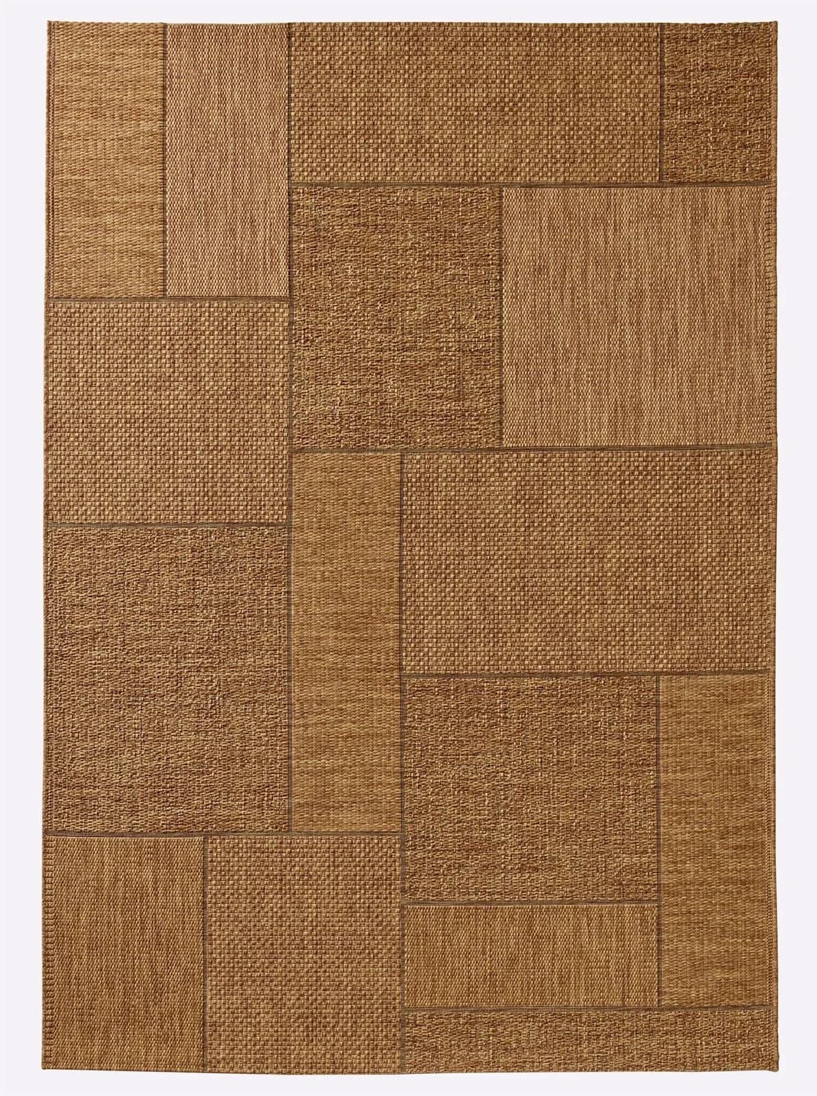 HEINE HOME Teppich Gr. 4 Braun Gemustert Kunstfaser