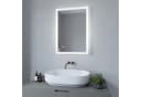 AQUALAVOS Badspiegel LED mit Beleuchtung Ultradünn Dimmbar Bild 1
