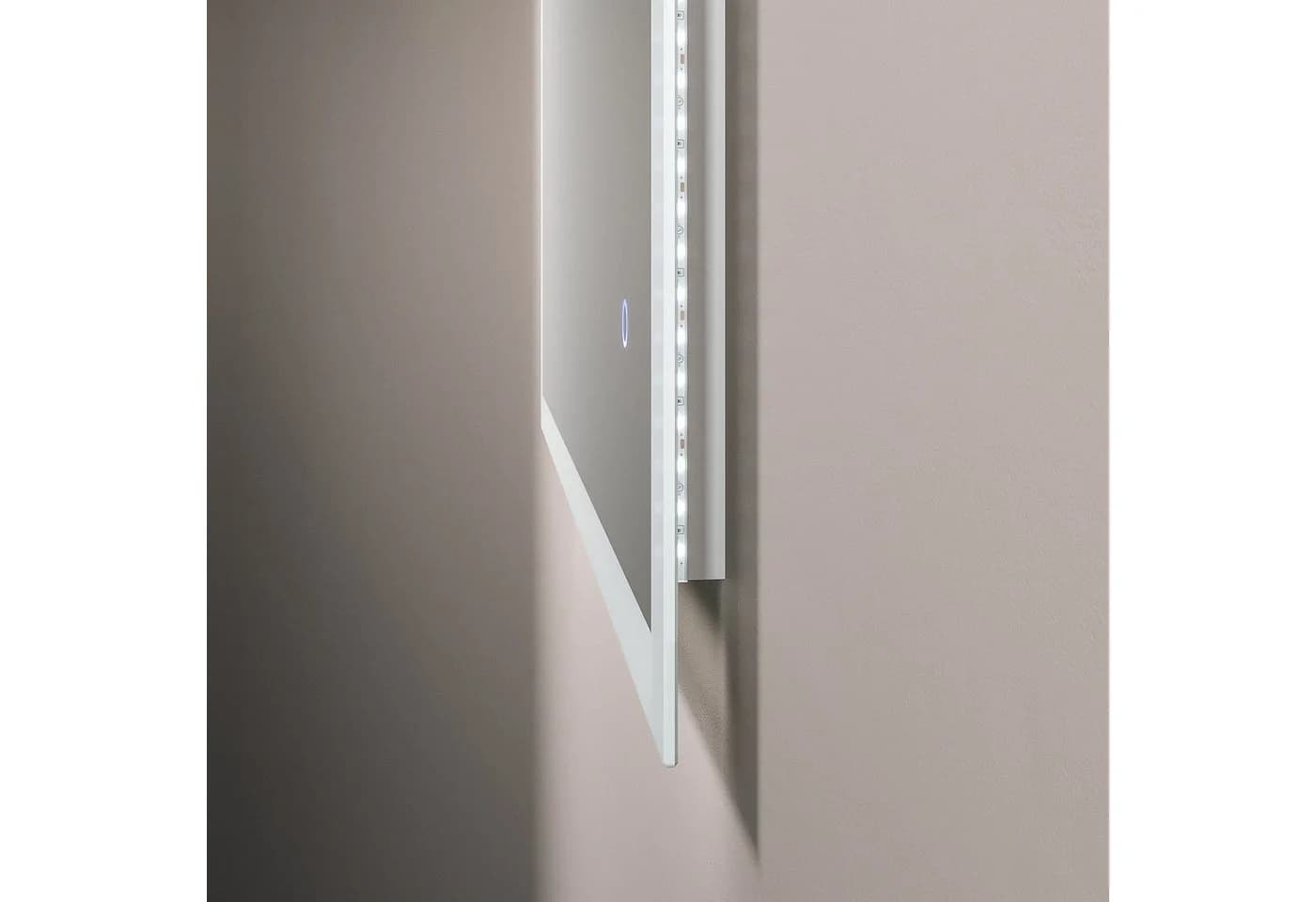 AQUALAVOS Badspiegel LED mit Beleuchtung Ultradünn Dimmbar - Bild 5